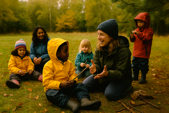 🌿Green as Infrastructure: Culture and Pedagogy: Nature as a Classroom